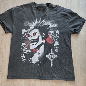 Large Death Note Official GOAT Crew AOP Vintage Shirt